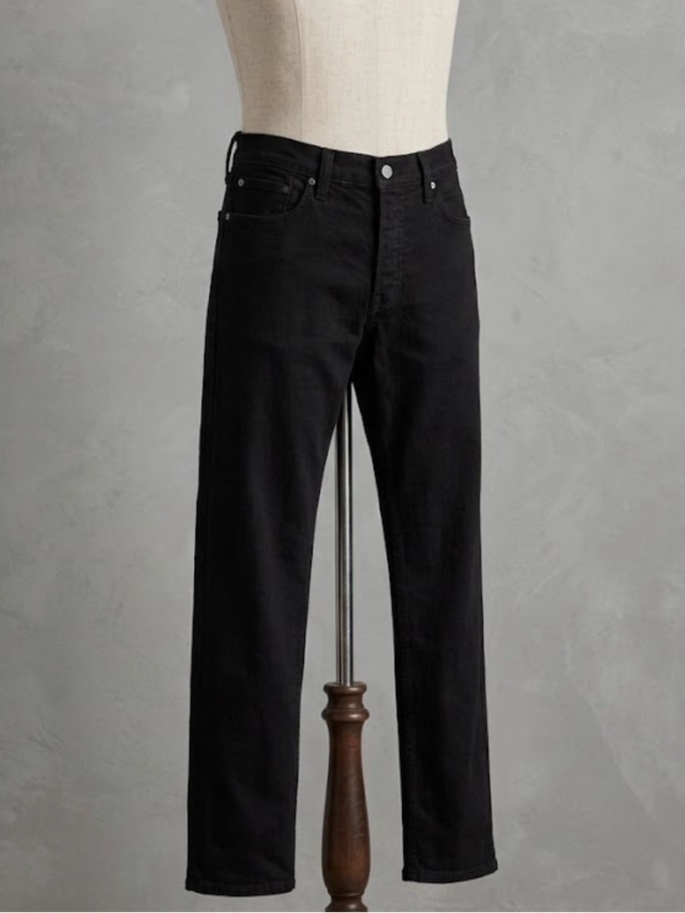 Signature Levi Strauss Men W32 L30 Slim Fit Black Stretch Denim Jeans